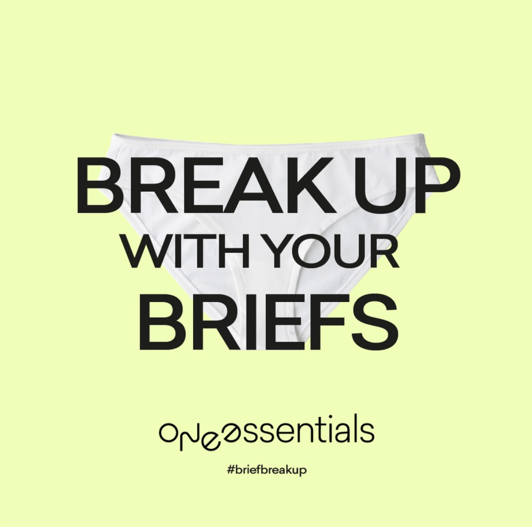 Brief Break-up label – ONE Essentials