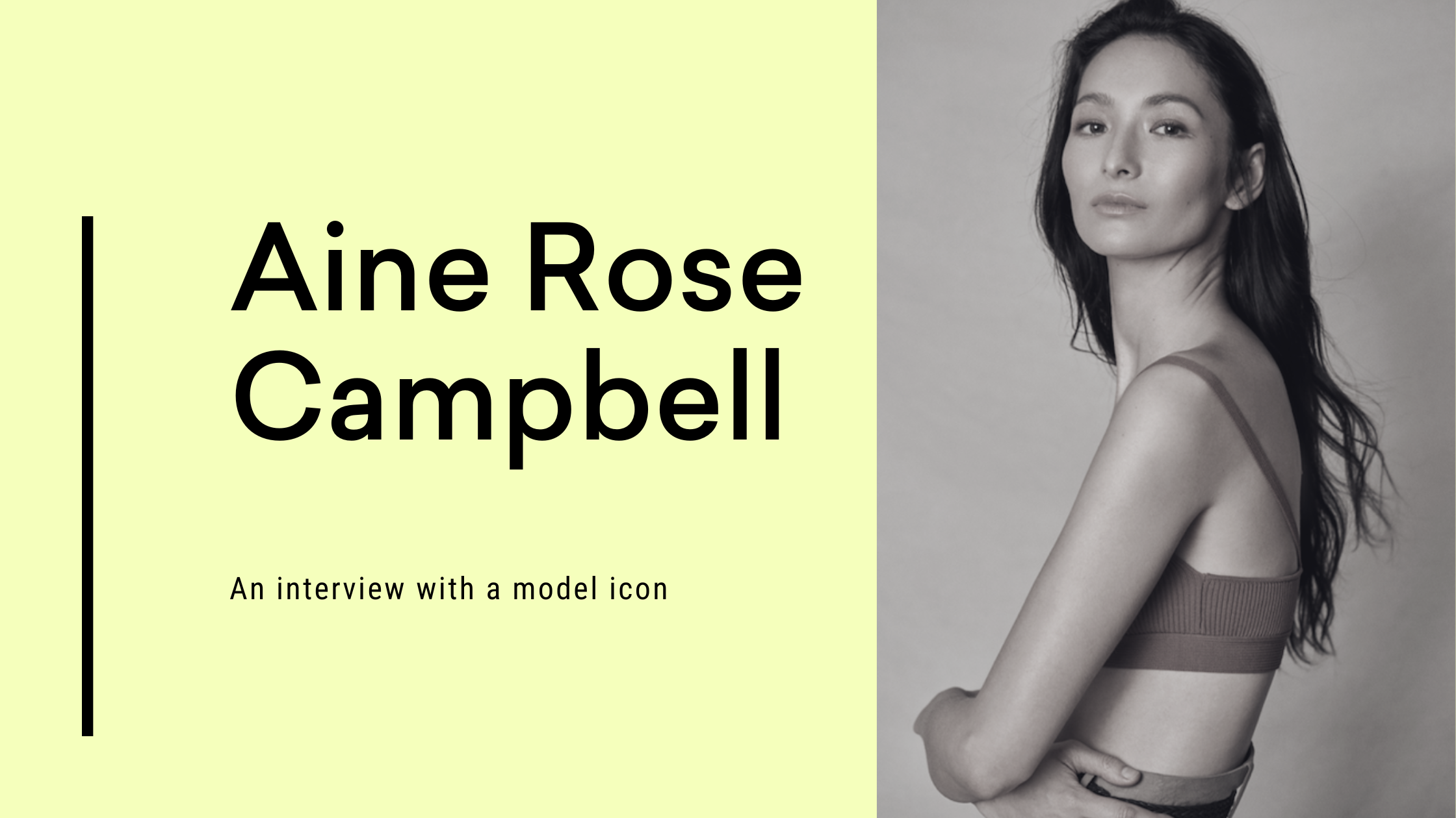 Everyday Radicals: Aine Rose Campbell