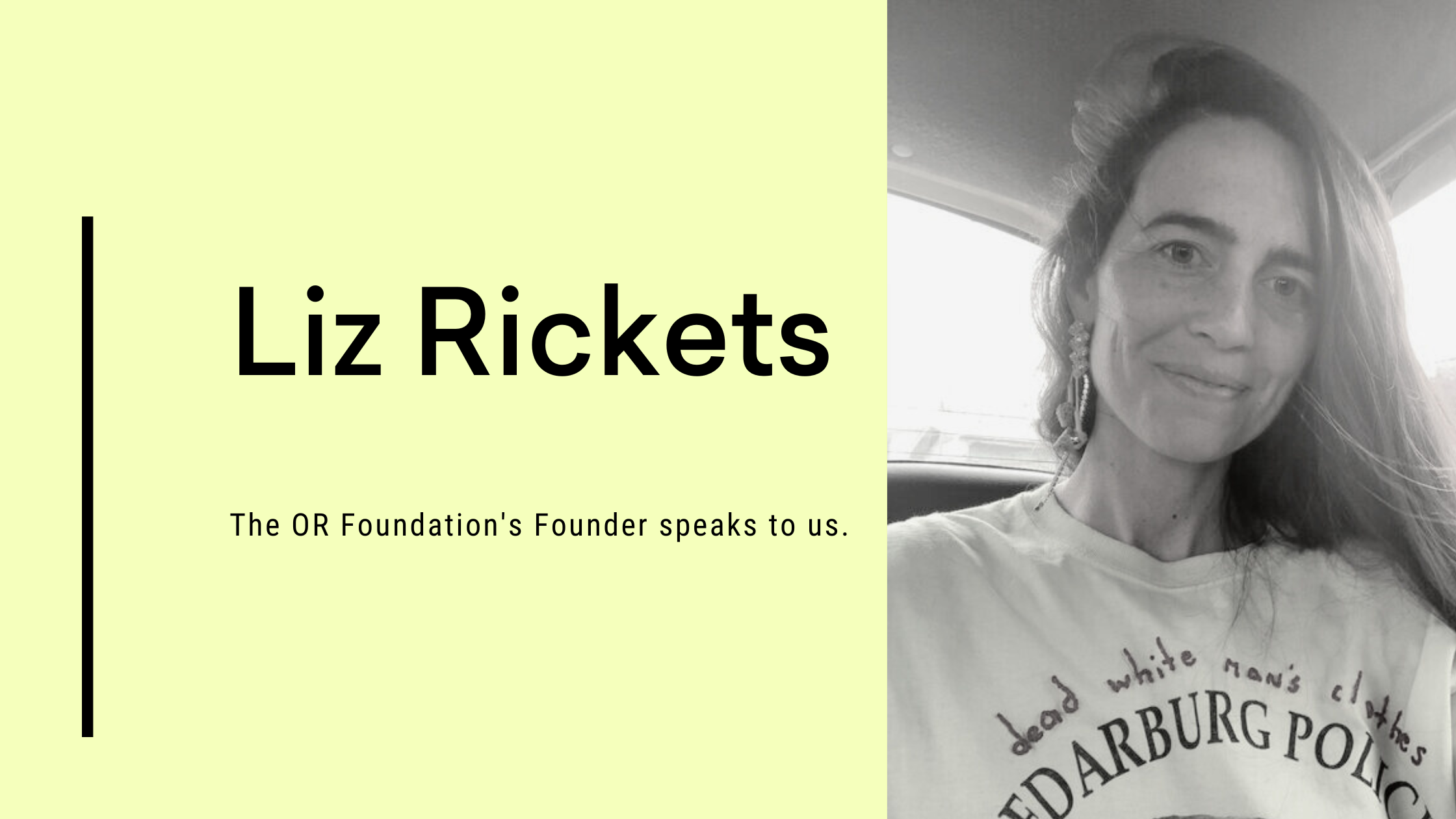 Everyday Radicals: Liz Ricketts