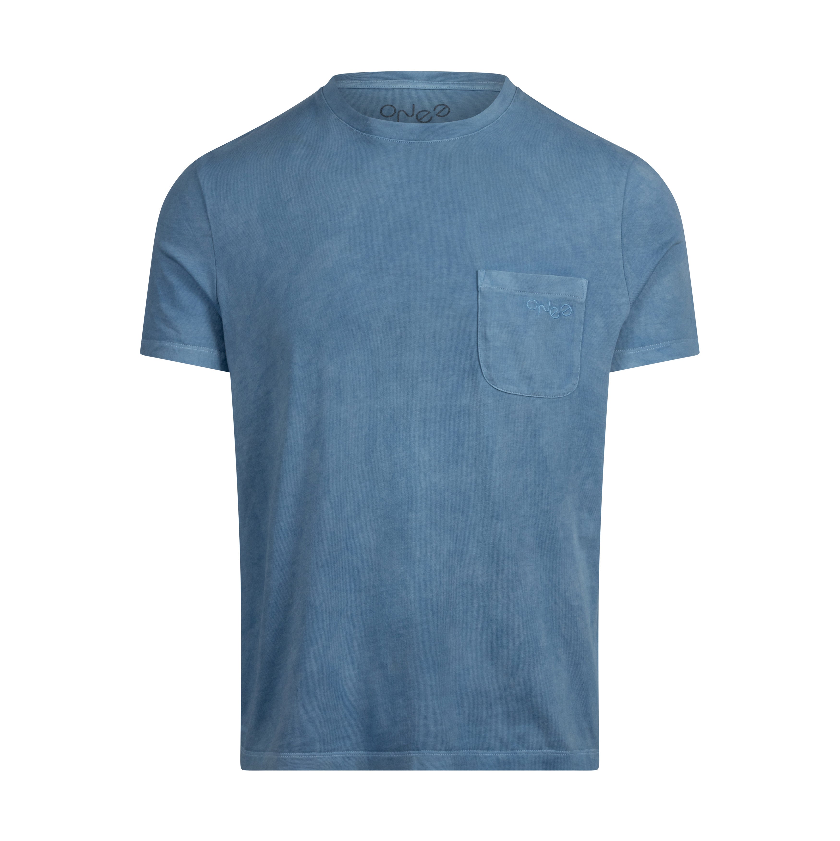 One Essentials unisex single-pocket t-shirt with pocket on left breast front