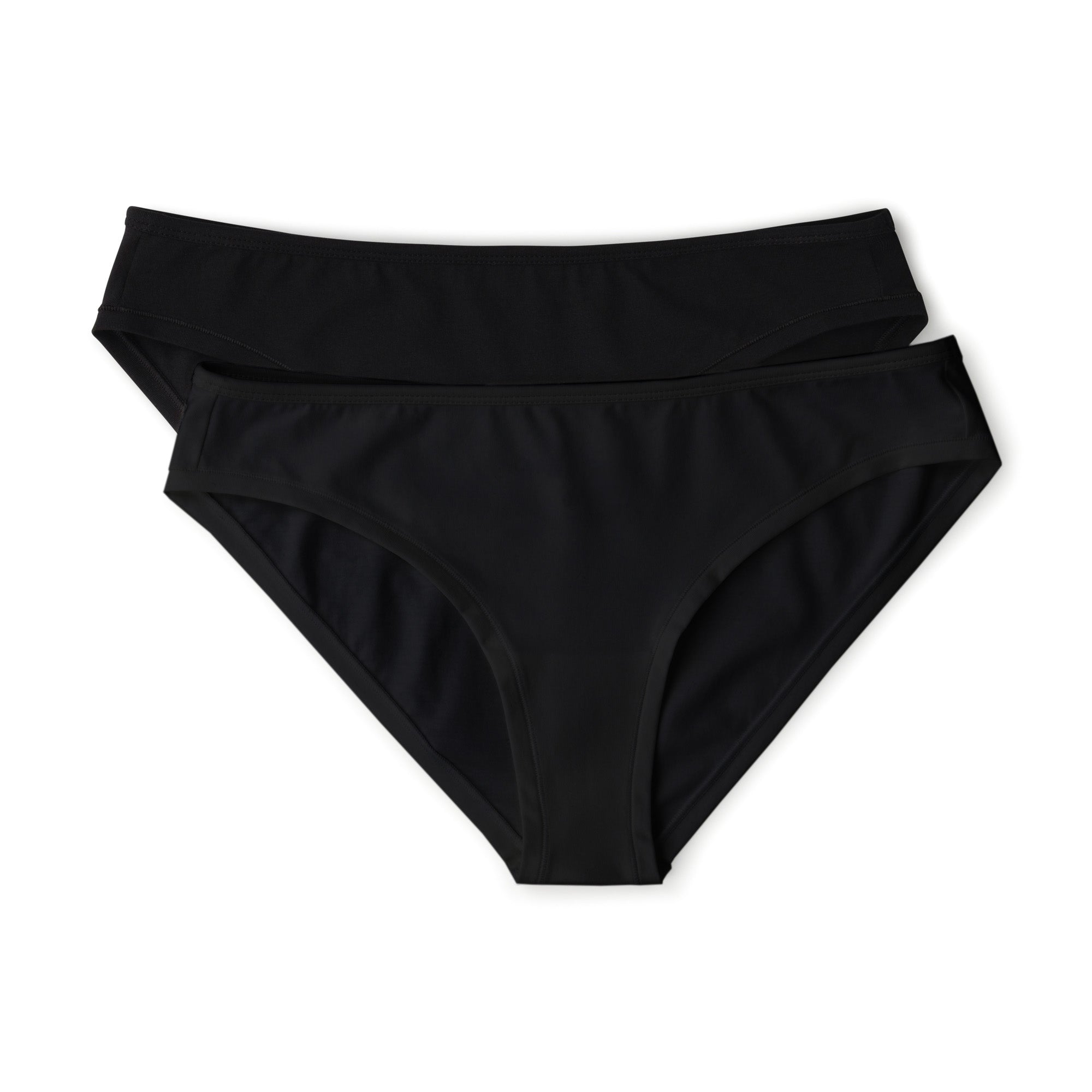 ladies briefs black organic cotton biodegradable recycled multipack